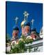 Onion towers, Moscow, Russia-null-Stretched Canvas