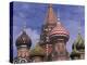 Onions of St. Basil's Cathedral, Red Square, Moscow, Russia-Bill Bachmann-Premier Image Canvas