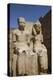 Only known Statue of King Tutankhamun on Left and Wife Queen Ankesenamun-Richard Maschmeyer-Premier Image Canvas