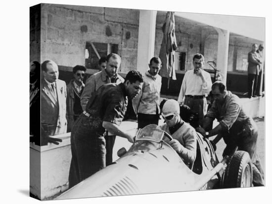 Onofre Marimon at the French Grand Prix, Reims, 1951-null-Premier Image Canvas