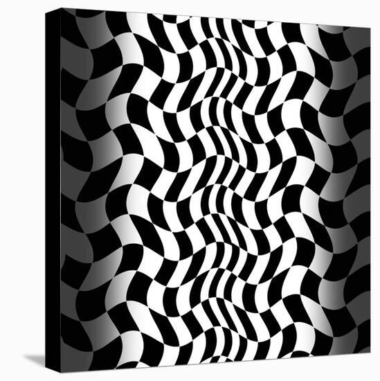 Op Art II-Tom Frazier-Stretched Canvas