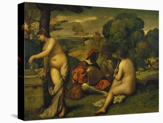 Open-Air Concert-Titian (Tiziano Vecelli)-Premier Image Canvas