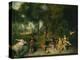 Open Air Party-Jean Antoine Watteau-Premier Image Canvas