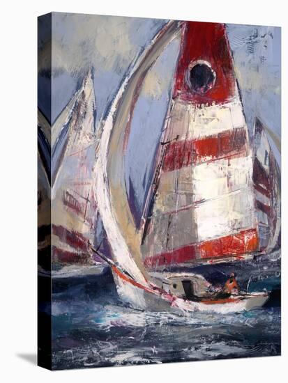Open Sails II-Brent Heighton-Stretched Canvas