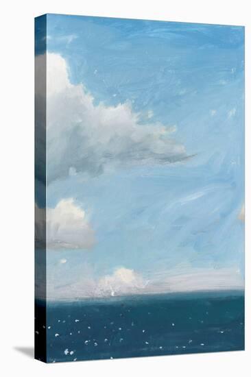 Open Sea Blue Crop-James Wiens-Stretched Canvas