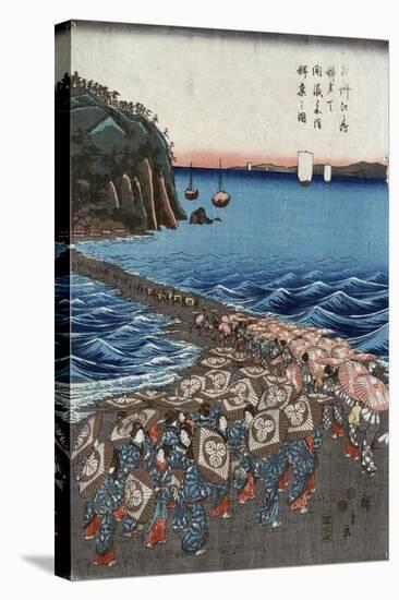 Opening Celebration of Benzaiten Shrine at Enoshima in Soshu-Ando Hiroshige-Premier Image Canvas
