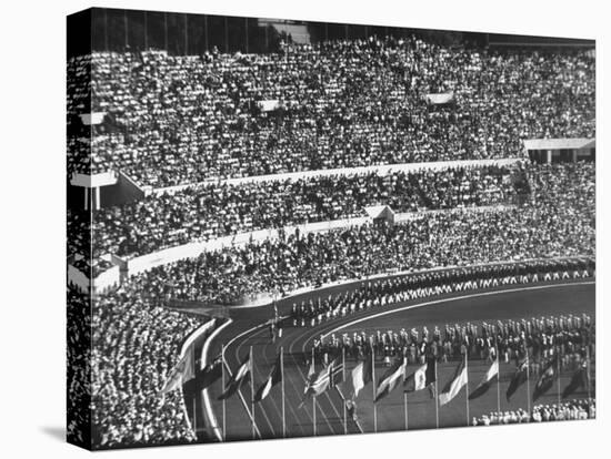 Opening Ceremony of Us Team at Olympics-null-Premier Image Canvas