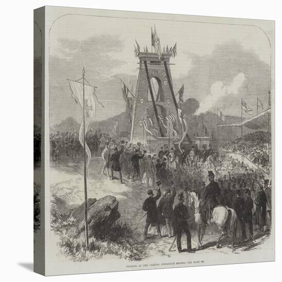 Opening of the Clifton Suspension Bridge-null-Premier Image Canvas