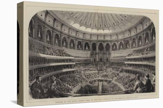 Opening of the Royal Albert Hall of Arts and Sciences by Her Majesty, 29 March 1871-null-Premier Image Canvas