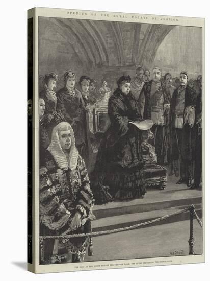 Opening of the Royal Courts of Justice-William Heysham Overend-Premier Image Canvas