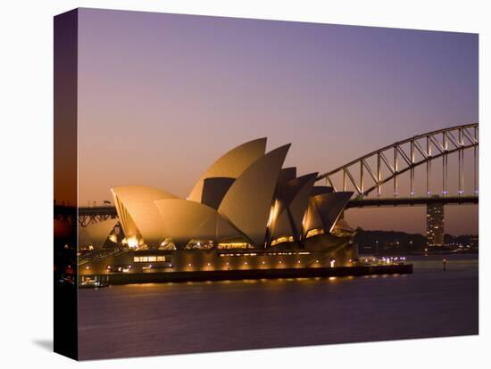 Opera House and Harbour Bridge, Sydney, New South Wales, Australia-Sergio Pitamitz-Premier Image Canvas