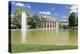 Opera House, Eckensee Lake, Schlosspark, Stuttgart, Baden-Wurttemberg, Germany-Markus Lange-Premier Image Canvas