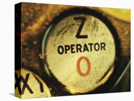 Operator Button on Telephone-Robert Llewellyn-Premier Image Canvas