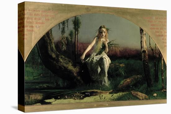 Ophelia, 1852-Arthur Hughes-Premier Image Canvas