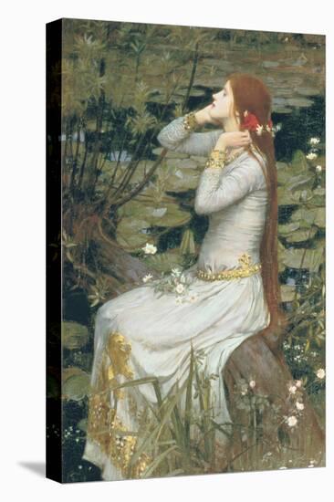 Ophelia-John William Waterhouse-Stretched Canvas