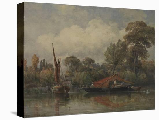 Opposite My House at Barnes, 1862-Edward William Cooke-Premier Image Canvas
