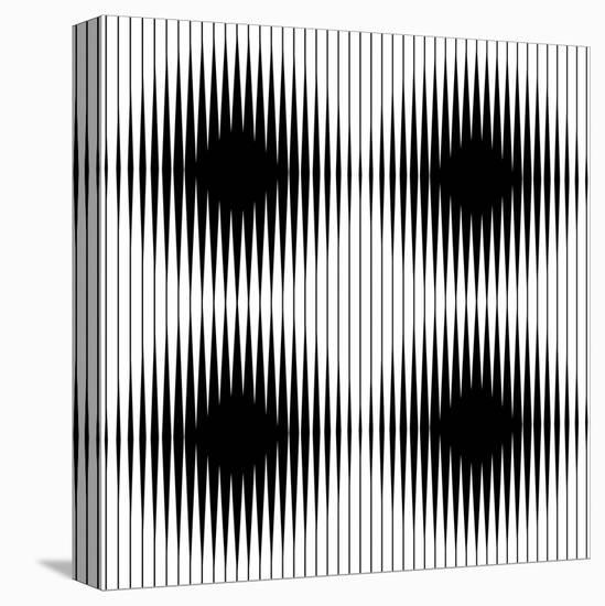 Optical Illusion-traffico-Stretched Canvas