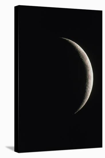 Optical Image of a Waxing Crescent Moon-John Sanford-Premier Image Canvas