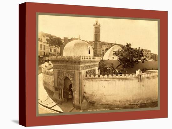 Oran, the Pasha Mosque, Algiers-Etienne & Louis Antonin Neurdein-Premier Image Canvas