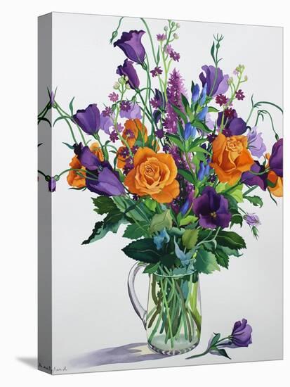 Orange and Purple Flowers-Christopher Ryland-Premier Image Canvas