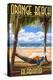 Orange Beach, Alabama - Hammock Scene-Lantern Press-Stretched Canvas