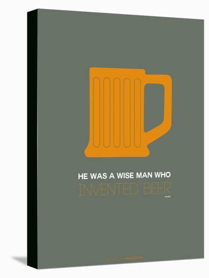 Orange Beer Mug-NaxArt-Stretched Canvas