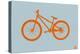 Orange Bicycle-NaxArt-Stretched Canvas