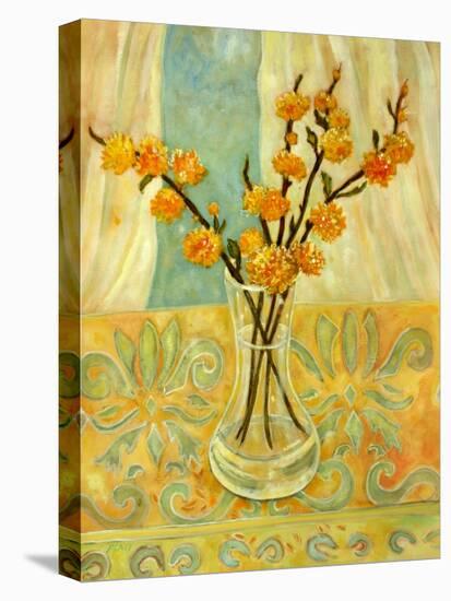 Orange Blossom on a Lemon Cloth-Lorraine Platt-Premier Image Canvas