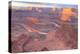Orange Colorado River, Dead Horse Point, Utah Colored Water from Red Soil Runoff-Tom Till-Premier Image Canvas