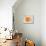 Orange Drum Set-NaxArt-Stretched Canvas displayed on a wall