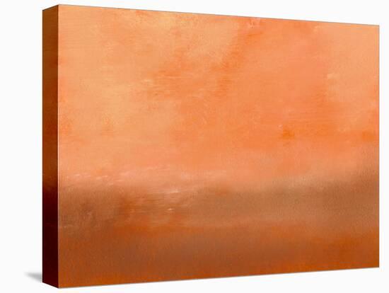 Orange I-Sharon Gordon-Stretched Canvas