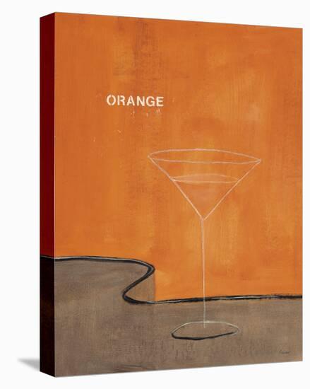 Orange Martini-Mark Pulliam-Stretched Canvas