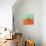 Orange on Bright Background. Minimalism Fashion-Evgeniya Porechenskaya-Stretched Canvas displayed on a wall