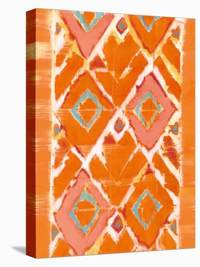 Orange Tribal II-Jodi Fuchs-Stretched Canvas