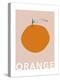 Orange Zest-Otto Gibb-Stretched Canvas