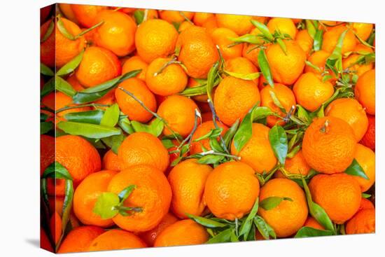 Oranges displayed in market in Shepherd's Bush, London, U.K.-Richard Wright-Premier Image Canvas