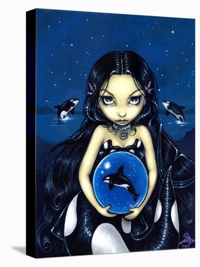 Orca Magic Mermaid-Jasmine Becket-Griffith-Stretched Canvas