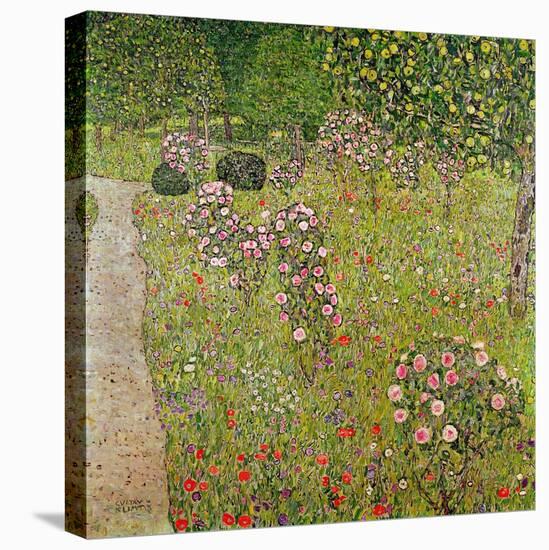 Orchard with Roses (Obstgarten Mit Rosen)-Gustav Klimt-Premier Image Canvas