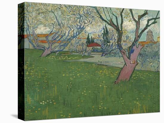 Orchards in blossom, view of Arles. 1889-Vincent van Gogh-Premier Image Canvas