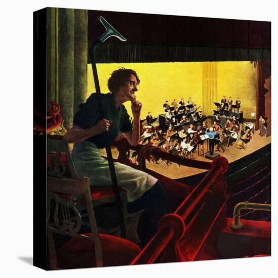 "Orchestra Rehearsal", January 13, 1951-George Hughes-Premier Image Canvas
