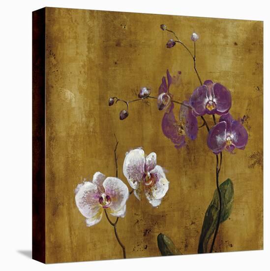 Orchid Bloom I-Georgie-Stretched Canvas