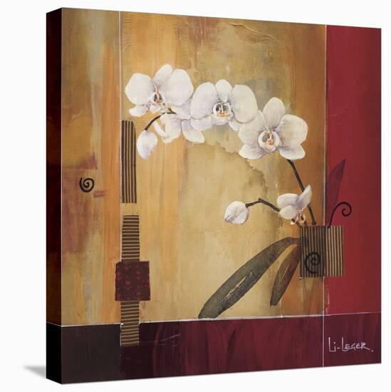 Orchid Lines II-Don Li-Leger-Stretched Canvas