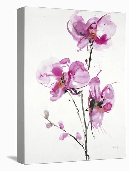 Orchids 1-Karin Johannesson-Stretched Canvas