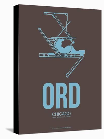 Ord Chicago Poster 2-NaxArt-Stretched Canvas