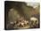 Ordinary People Having Lunch in Front of the Grotto-Pietro Fragiacomo-Premier Image Canvas