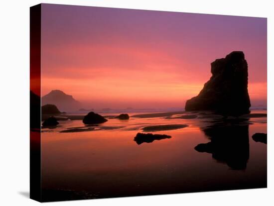 Oregon Coast at Sunset, USA-Marilyn Parver-Premier Image Canvas