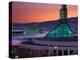 Oregon Convention Center at Sunset, Portland, Oregon, USA-Janis Miglavs-Premier Image Canvas