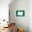 Oregon - Home State - White on Green-Lantern Press-Stretched Canvas displayed on a wall