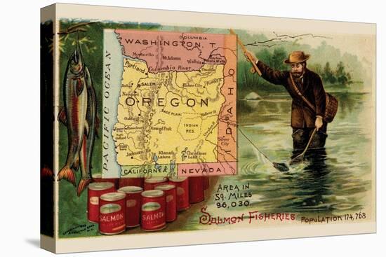 Oregon-Arbuckle Brothers-Stretched Canvas