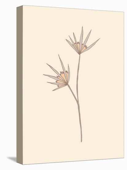 Organic Inspiration Boho Flower 1-Sweet Melody Designs-Stretched Canvas